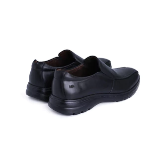 Hush Puppies รองเท้าผู้ชาย รุ่น HP 8HDFB0515A - สีดำ (รองเท้าทางการหนังแท้ แบบสวม)