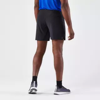 Decathlon Light Men'S Running Shorts กางเกงวิ่งขาสั้นผู้ชาย Kiprun รุ่น Run 500 Comfort - Black
