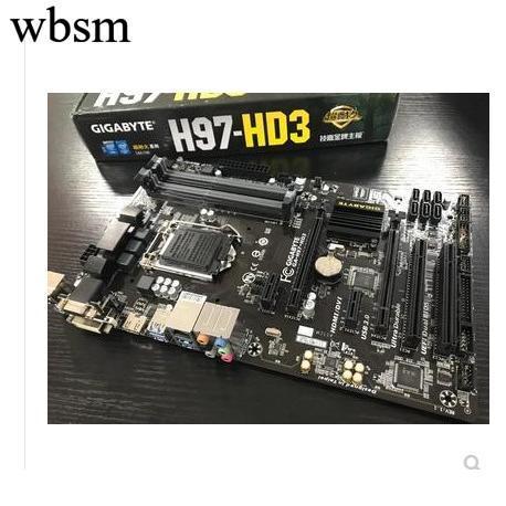 [คอลัมน์เมนบอร์ด] Gigabyte/Gigabyte H97-HD3 บอร์ดขนาดใหญ่ 1150 พิน DDR3 รองรับ HDMI สี่สล็อตหน่วยควา