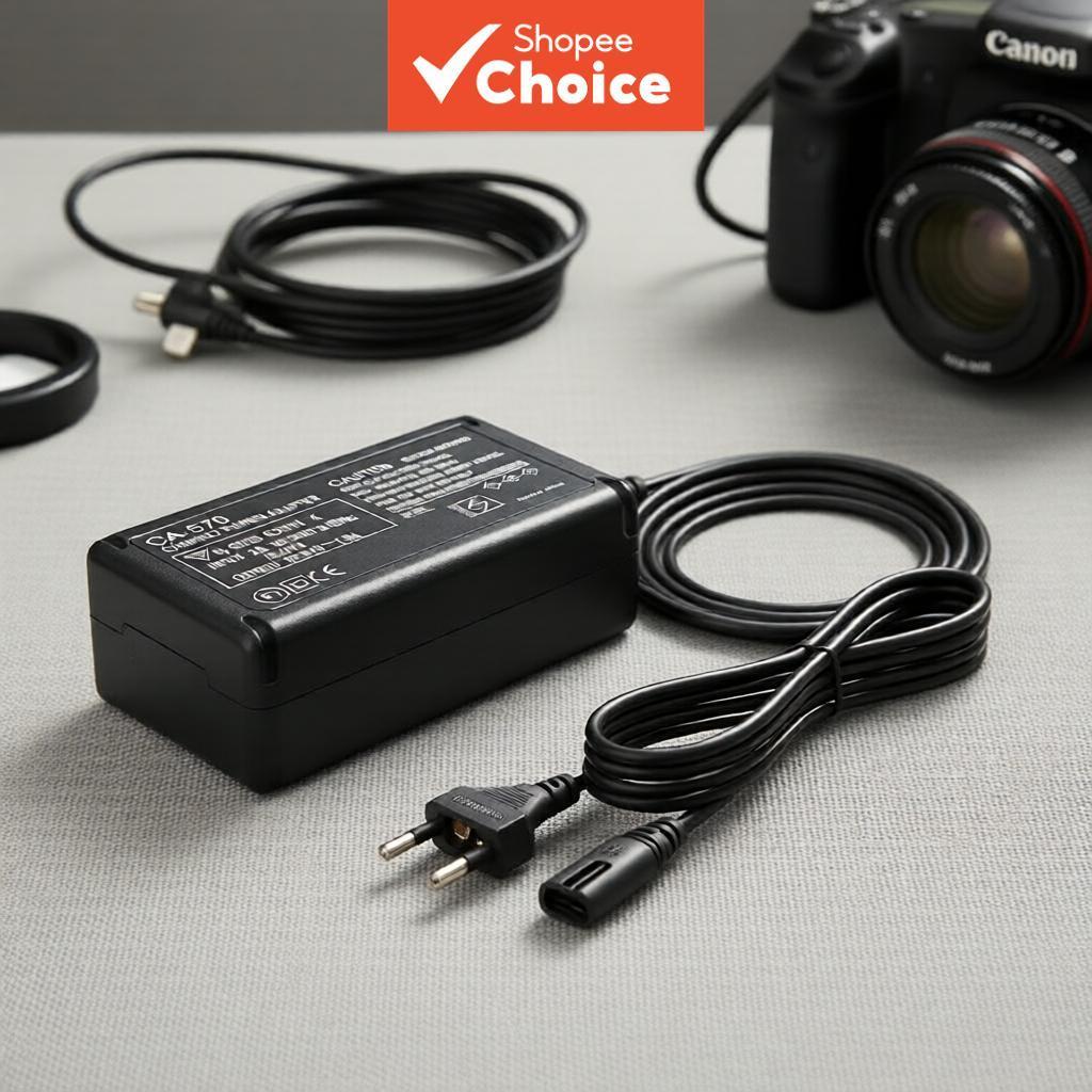 Ca-570 AC Power Adapter Charger สําหรับ Canon XA10 XA35 HV10 HV40 CX10 CX15 HG10 HG21 FS20 FS22 ZR60