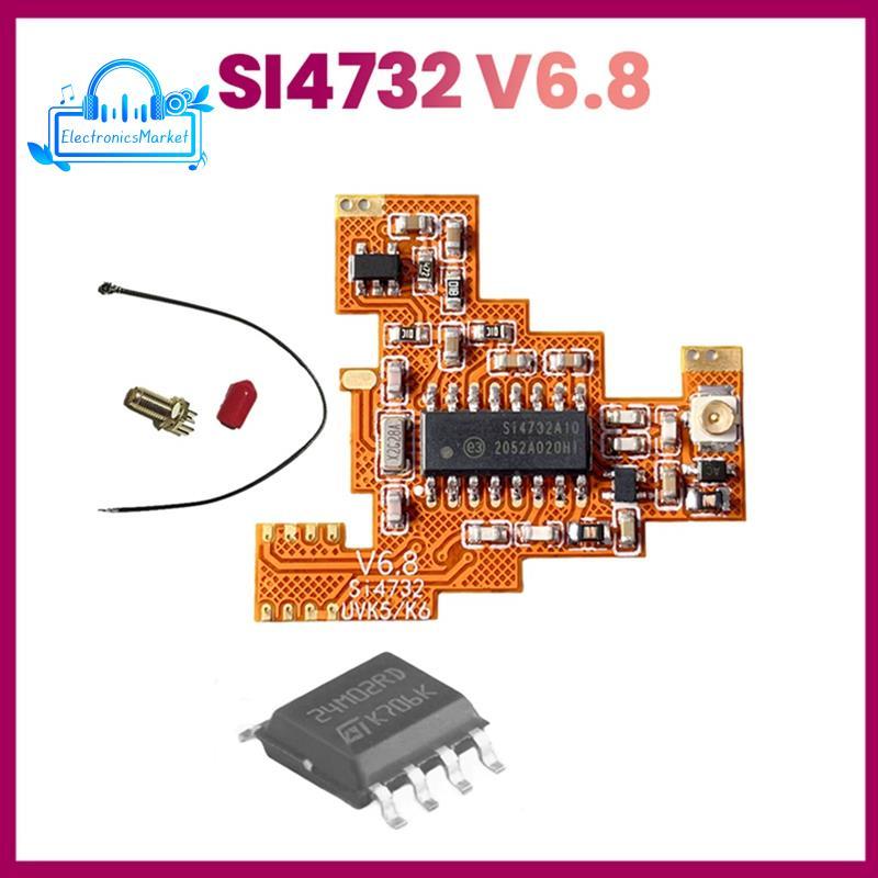 [Promote E]SI4732 V6.8 FPC Module + ชิปขยาย 2M สําหรับ UVK5 K6 HF Shortwave Full Band/Single Sideban