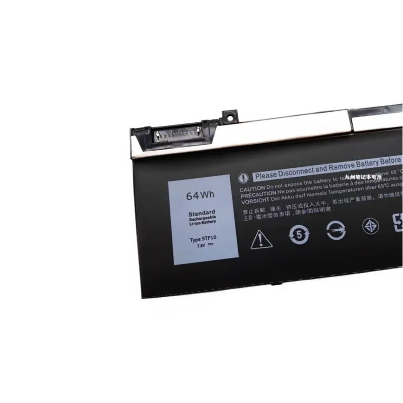 7.6V 64WH 5TF10 แบตเตอรี่แล็ปท็อปสําหรับ Dell Precision 7730 7740 7530 7540 P34E P74F P34E001 P34E00