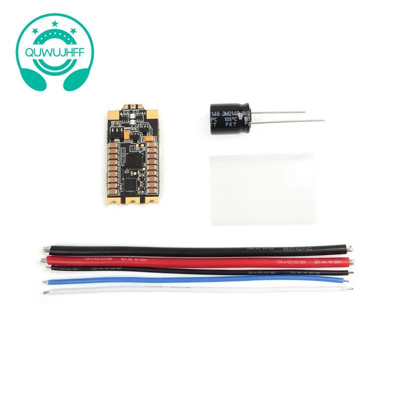 (quwujhff)Tekko32 F4 45A ESC เดี่ยว AM32 32Bit ตัวควบคุมความเร็วอิเล็กทรอนิกส์แบบไม่มีแปรงสําหรับ FP