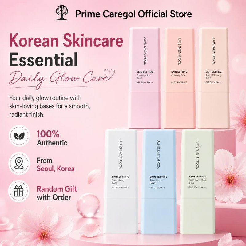 JUNGSAEMMOOL Multi Effect Skin Setting Base 40ml UV Shield Tone Up Brightening Pore-Minimizing Makeup ส่งจากเกาหลี