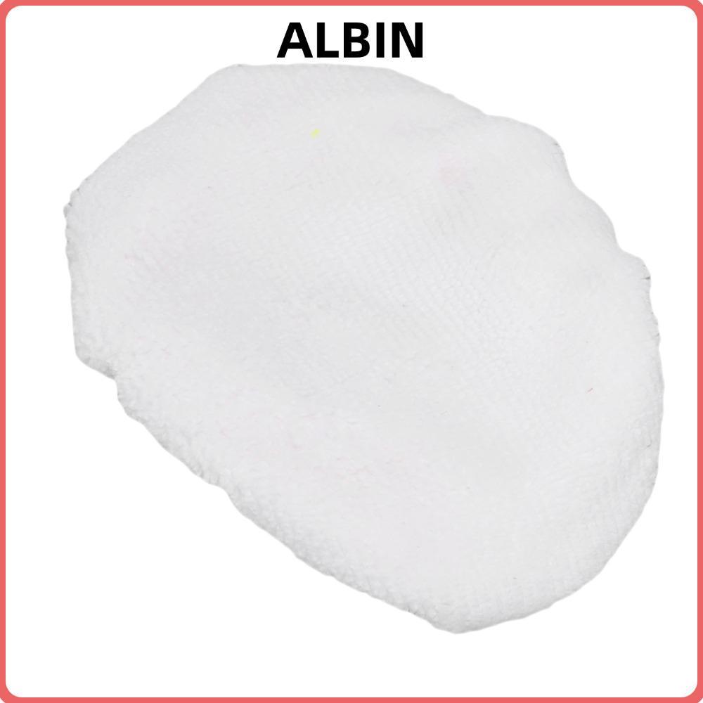 ALBIN 10 ชิ้น Steam Cleaner ผ้าไมโครไฟเบอร์,ไมโครไฟเบอร์สูง Absorbency Steam Cleaner Mop Pads,ล้างทํ