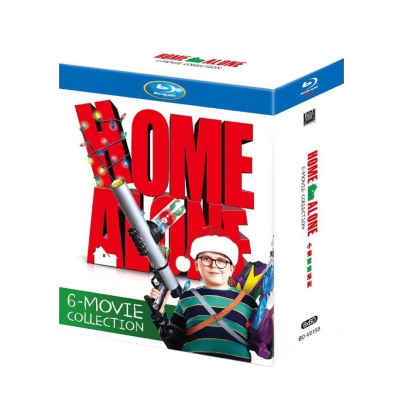 Blu-ray Movie Home Alone 1-6 Movie Collection Box Set BD25 6 แผ่น C0103