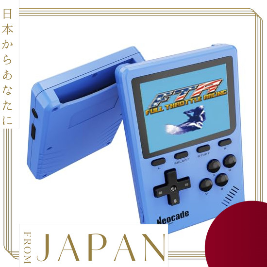 【Direct　From　JAPAN】 NEOCADE Handheld Game Console for GBA, Portable Retro Game Console, GBA Cartridg