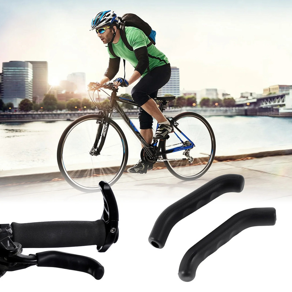 BIKE ZITTO ซิลิโคนจักรยาน Handbrake Handle Protector 2 ชิ้น - M187