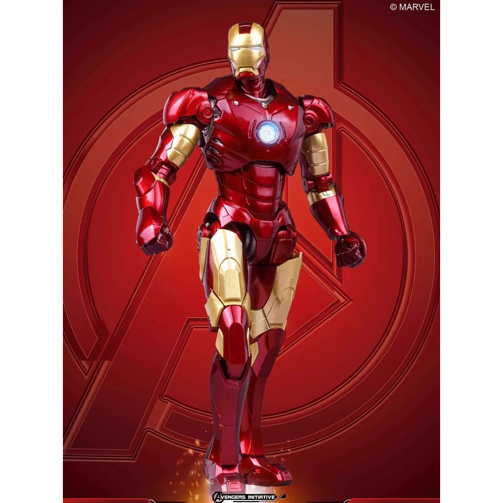 FondJoy Fanle Iron Man MK3 7 Avengers 1/12 Action Figure รูปของเล่น