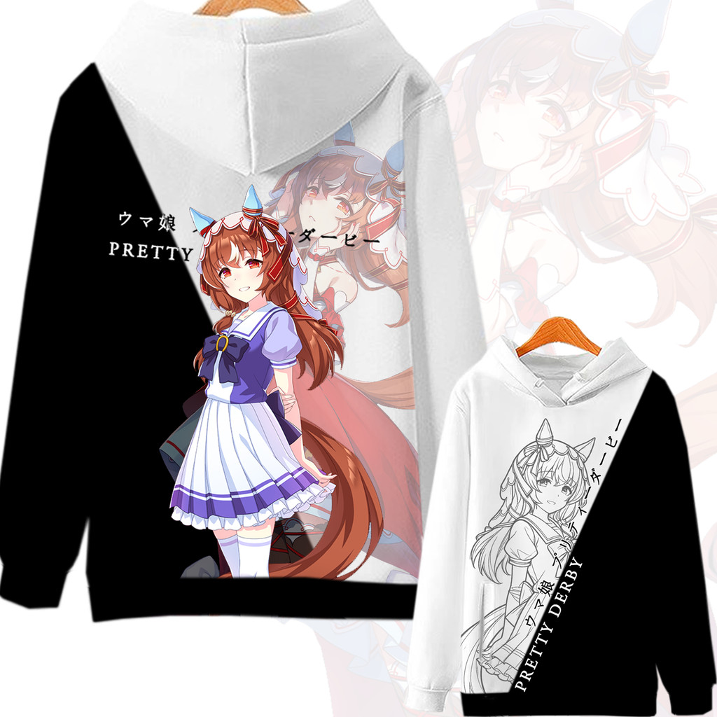 Uma Musume Pretty Derby Still in love Agnes Tachyon Cosplay Hoodie Women Men Harajuku Streetwear Hip