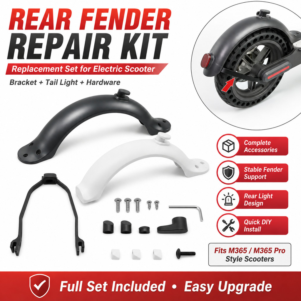 (MY ท้องถิ่น) ด้านหลัง Mudguard Bracket ชุดสําหรับ M365 M365 Pro 1S Pro 2 Essential สกู๊ตเตอร์ไฟฟ้าค