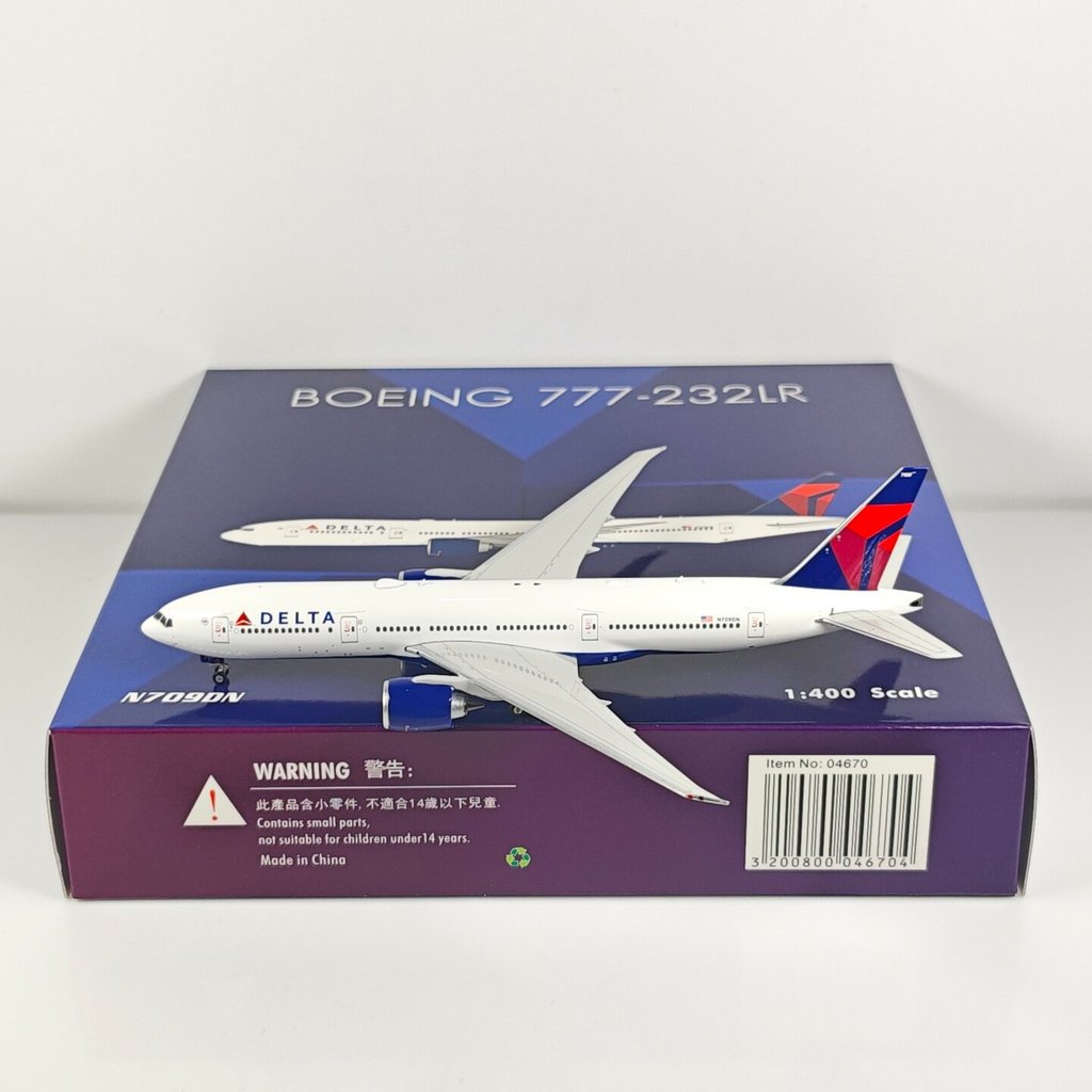 Phoenix 04670 1: 400 Damei Airlines B777-300LR N709DN รุ่นโลหะผสม