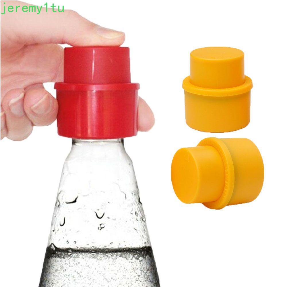JEREMY Stopper Fresh Keeping เครื่องซีลสูญญากาศ Soda Cola Fizzy Drink Saver Lid