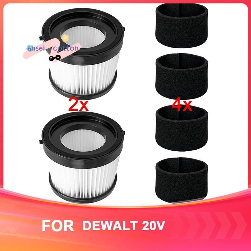 DCV5011H เปลี่ยน HEPA Filter สําหรับเครื่องดูดฝุ่นไร้สาย 20V DCV501HB พร้อมตัวกรองแขนโฟม