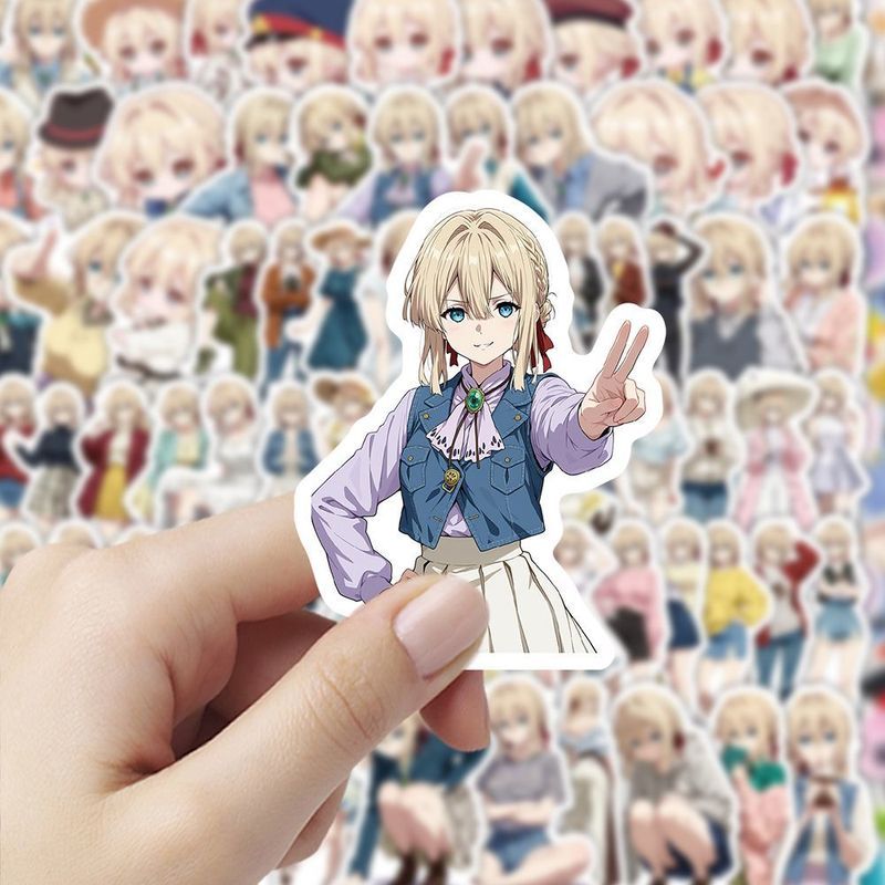 Violet Evergarden/Violet Evergarden สติ๊กเกอร์อนิเมะ Violet Evergarden สติ๊กเกอร์สินค้า/Uywq