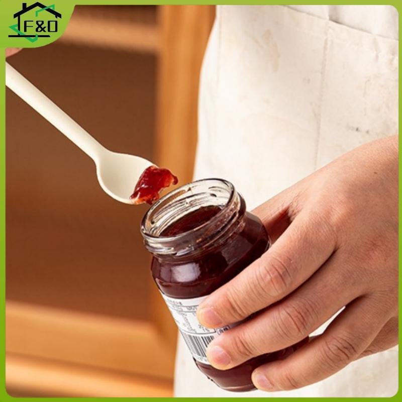 F&O 2/4 ชิ้นซิลิโคน Jam ช้อน Scraper ทนความร้อน Non-Sti เครื่องล้างจานปลอดภัยครัวเครื่องมือสําหรับอบ