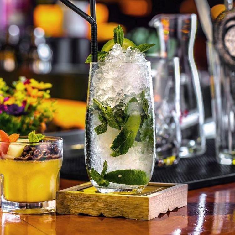 บาร์ศิลปะไวน์ mojito mojito mojito แก้วค็อกเทลแก้วน้ําดื่มยาว Colin แก้ว Hyperbo แก้วน้ําผลไม้เครื่อ