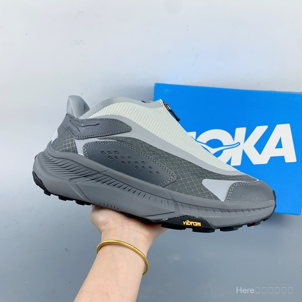 HOKA PROJECT TRANSPORT รองเท้าเดินป่าสําหรับผู้ชายและผู้หญิงกันลื่นทนต่อการสึกหรอดูดซับแรงกระแทก AFP