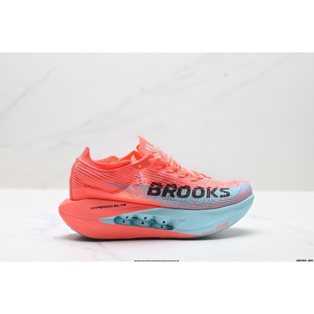 2026R0KS BROOKS Hyperion Elite 5 รองเท้าวิ่งสําหรับผู้ชายและผู้หญิงรองเท้าผ้าใบ Unisex คู่รองเท้าผ้า
