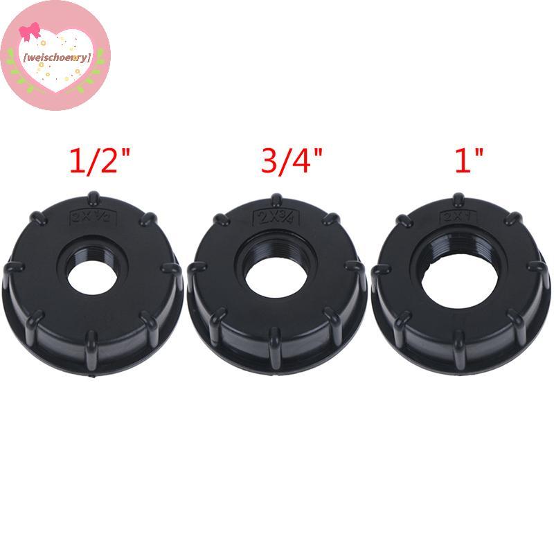 WW 1/2" 3/4" 1" Thread IBC Tank Adapter Tap Water Connector เปลี่ยนวาล์ว TH