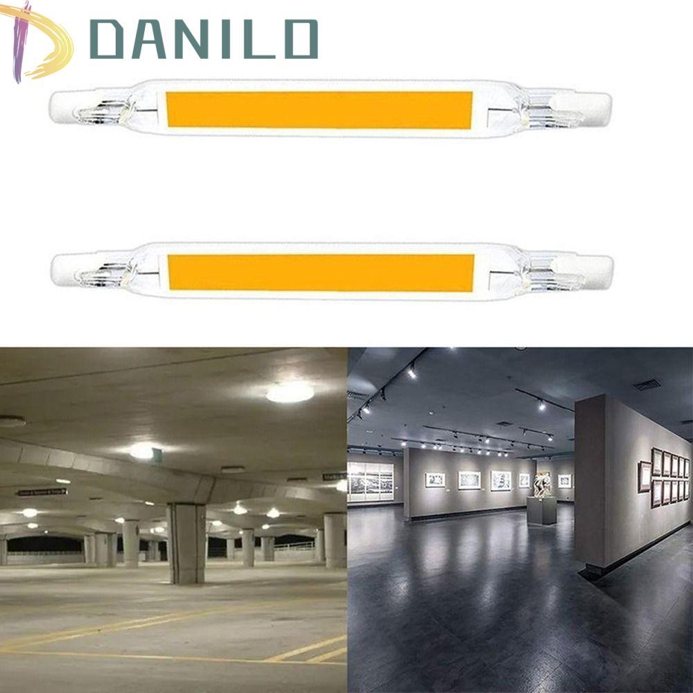 DANILO COB Tube Bulb, 360 Glow 110v/220v R7S Lamp Tube, Portable Replacement Dimmable Office
