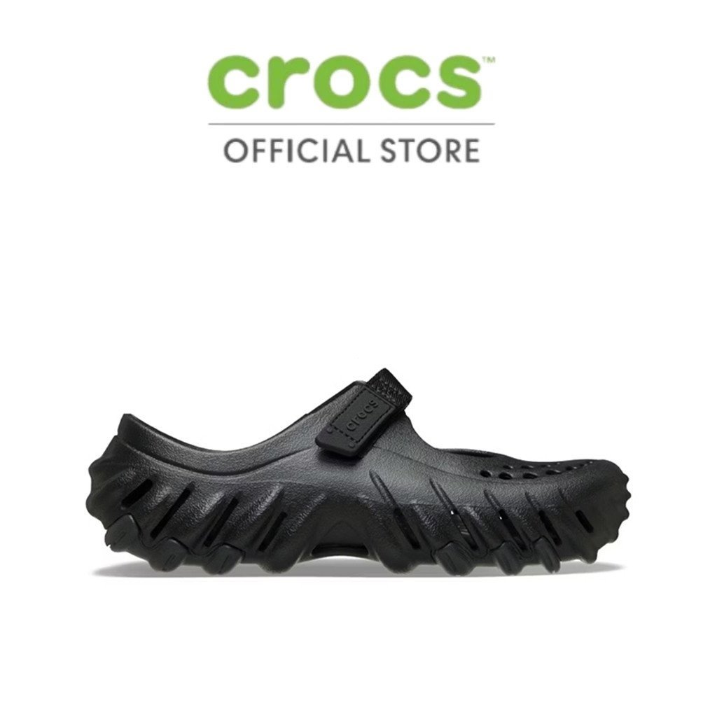 Crocs รองเท้าแตะผู้หญิง รองเท้าผู้หญิง ECHO CLOG Mary Jane Echo Mary Jane Clog - Extra White 211996-