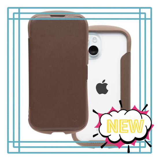 iFace Reflection iPhone 15 Pro Max Case, Wallet-Style Clear Case (Black) [iFace Smartphone Case, Sho