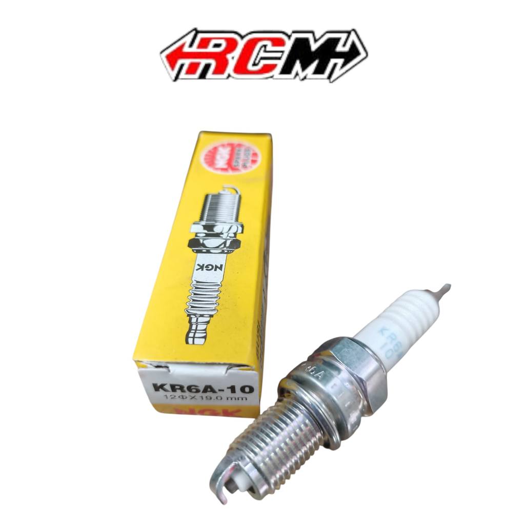 KR6A-10 รถ SPARKPLUG SPARK PLUG ERTIGA 2012-2015 ERTIGA 2018 SPLASH KR6A-10 เดิม NGK