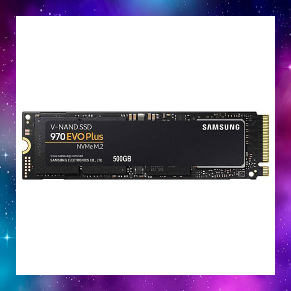 500 GB SSD (เอสเอสดี) SAMSUNG 970 EVO PLUS PCIe/NVMe M.2 2280 (MZ-V7S500BW) ใช้งานปกติ