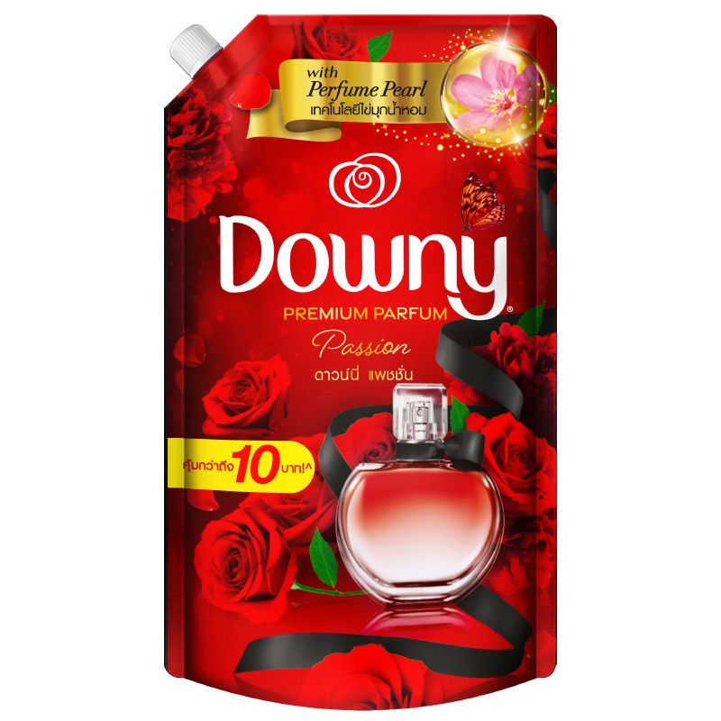 ดาวน์นี่ปรับผ้านุ่มสูตรเข้มข้นแพชชั่น 1 ลิตร Downy Passion Concentrated Fabric Softener 1 ltr. [4902430355193 ]