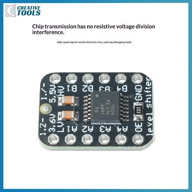พร้อมสต็อก TXB0104 4 ช่อง Logic Level Shifter Auto ทิศทาง Sensing Bidirectional โมดูลสําหรับงานอดิเร