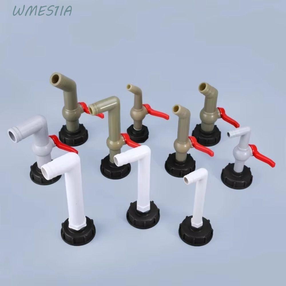 WMES1IA IBC ถังน้ําอะแดปเตอร์, 1/2'' 3/4 1" Quick Connect ชลประทาน Connector วาล์ว, ท่อเชื่อมต่อก๊อก