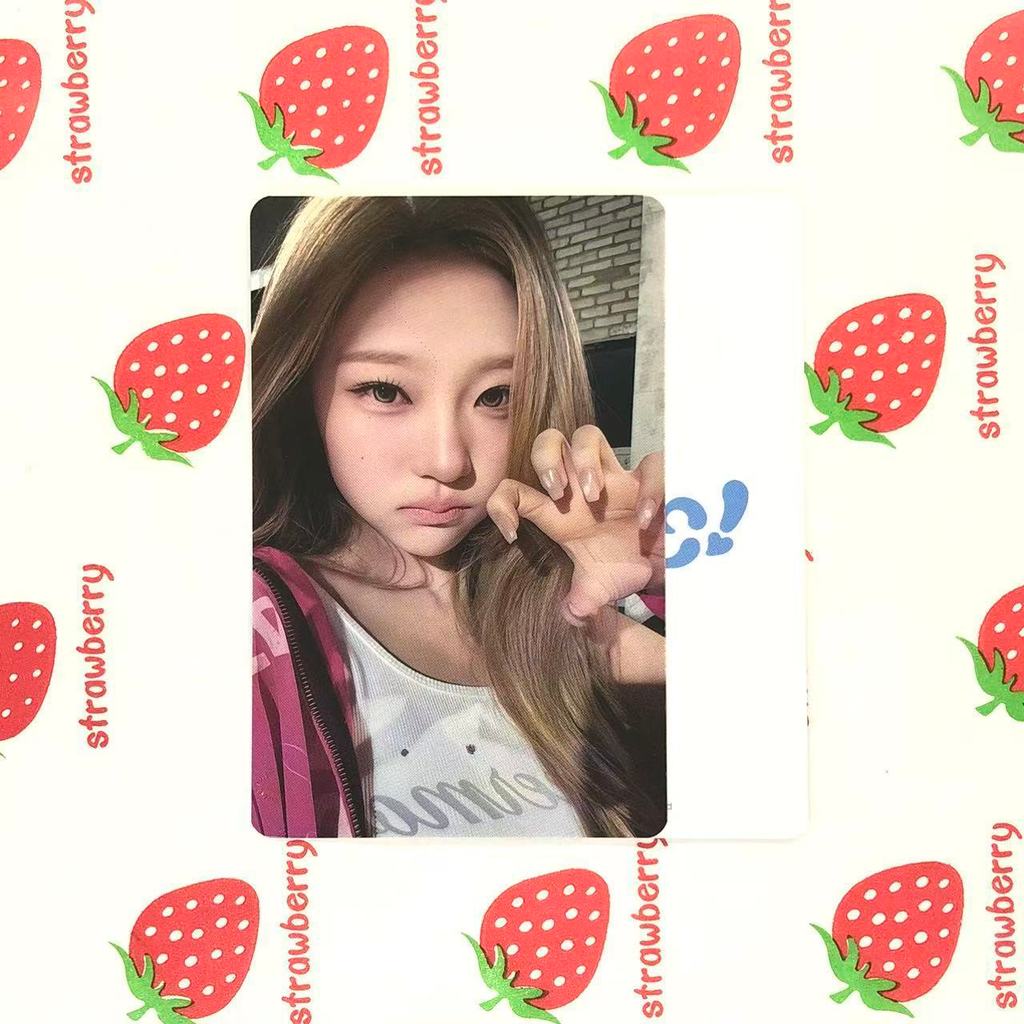 H2h sm Lucky Card การ์ดพิเศษ Hearts2Hearts JIWOO y stella Ian