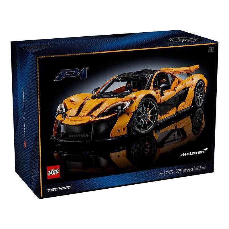 LEGO (LEGO) Building Blocks 42172 McLaren p1 Mechanical Group Series Puzzle Building Blocks ของเล่นข