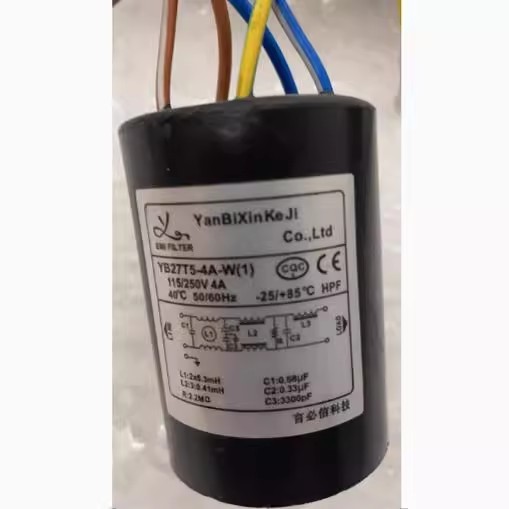 เหมาะสําหรับ Haier ตู้เย็นกรองตัวเก็บประจุอินเวอร์เตอร์ตู้เย็นตัวเก็บประจุ YB27T5-4A-W (1
