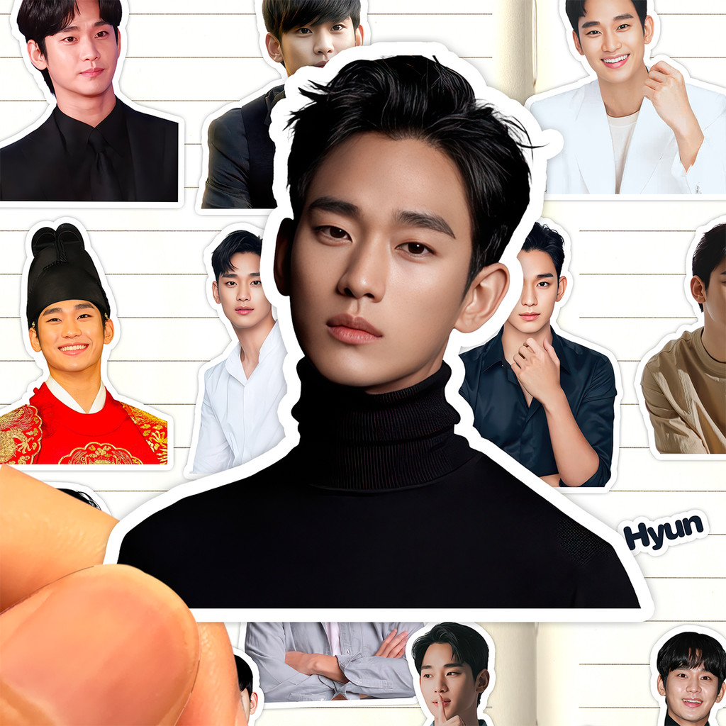 สติ๊กเกอร์ Kim Soo Hyun HD กันน้ํานักแสดงเกาหลี Kim Soo Hyun Collection สติ๊กเกอร์ตกแต่ง Kmoon