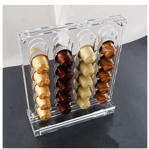 🚀 ที่ใส่กาแฟแคปซูล Nespresso ที่เก็บแคปซูล สำหรับ Nespresso Capsule Storage Rack