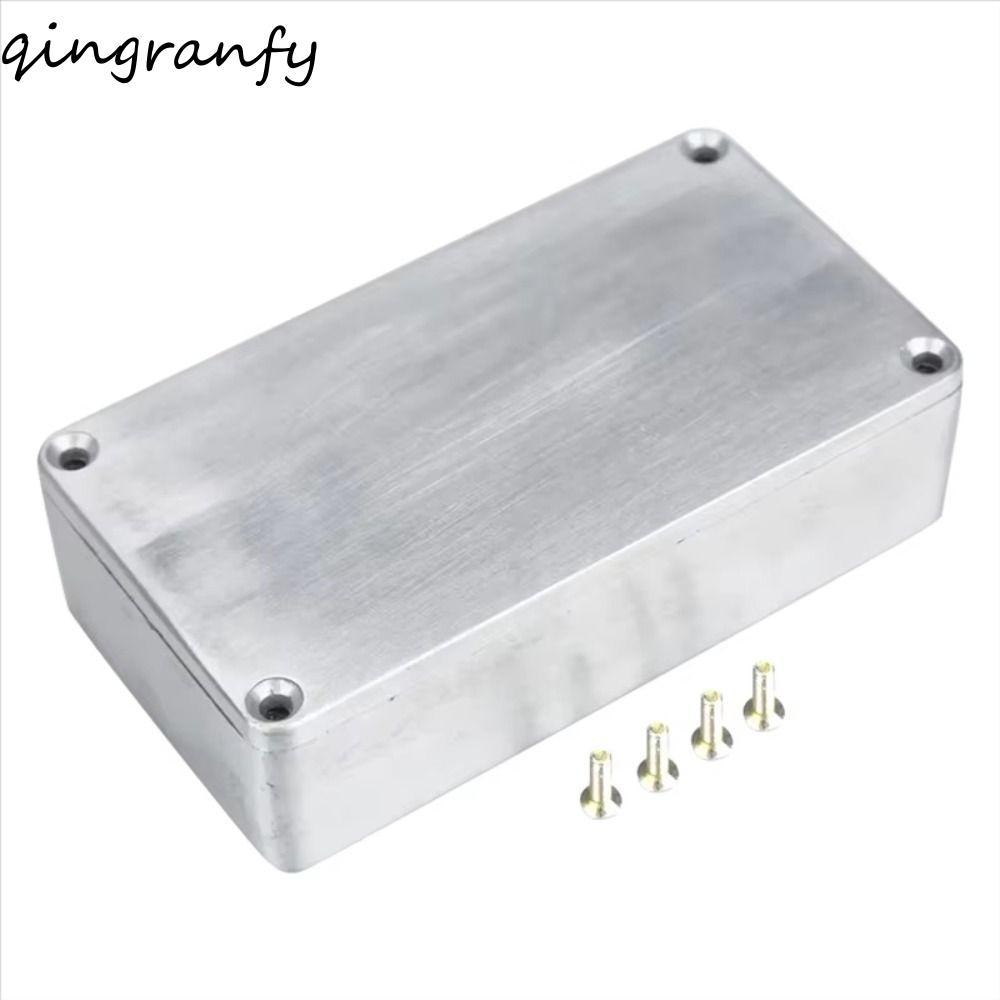 กล่องเหยียบเอฟเฟกต์ CRANK, กล่องอลูมิเนียม 1590B, มืออาชีพพร้อมสกรูขายกีตาร์เปลี่ยนเคสเอฟเฟกต์กีตาร์