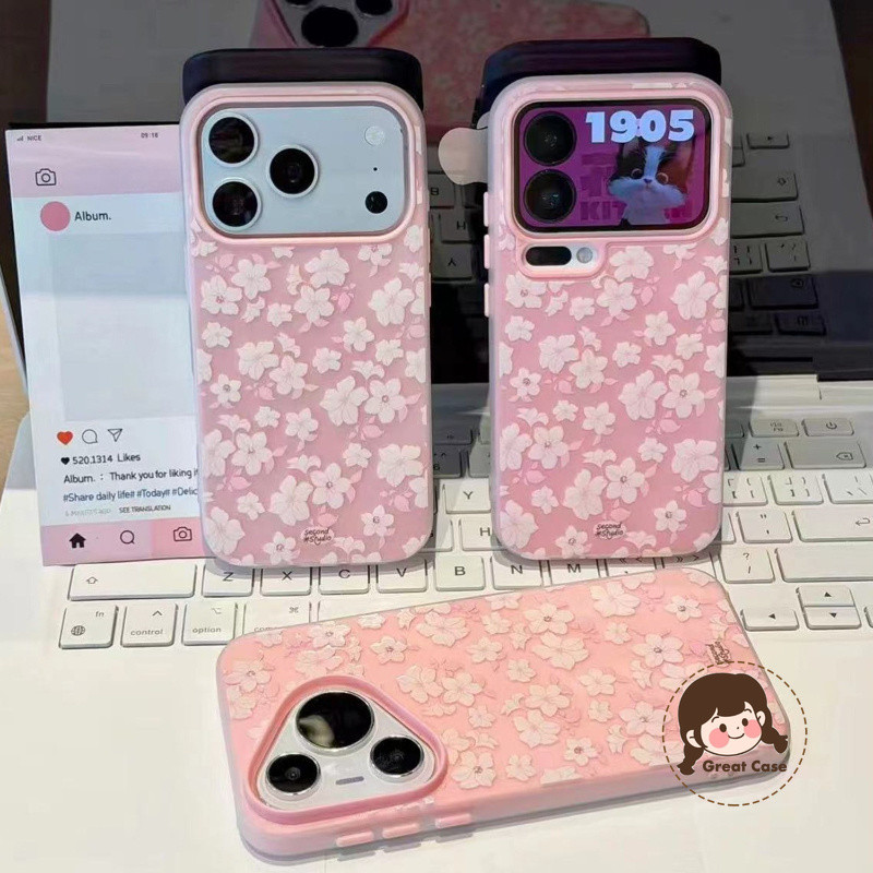 Insสไตล์Camelliaสด 2in1 Matteเคสโทรศัพท์สําหรับVivo Y04 Y04S Y03 Y03T Y02 Y02A Y02T Y02S Y01A Y5S Y3