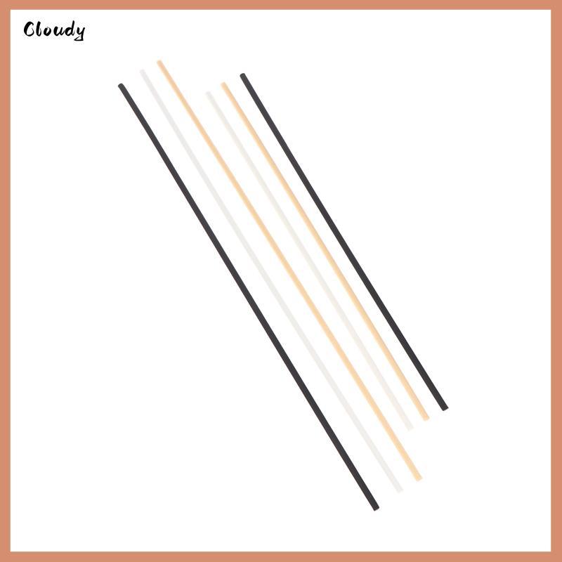 [Cloudy] 50 ชิ้น/แพ็คดิฟฟิวเซอร์แท่ง,น้ําหอมเติมFibre ReedหนาอโรมาเธอราพีDiffuser Oilsตกแต่งบ้าน [ให