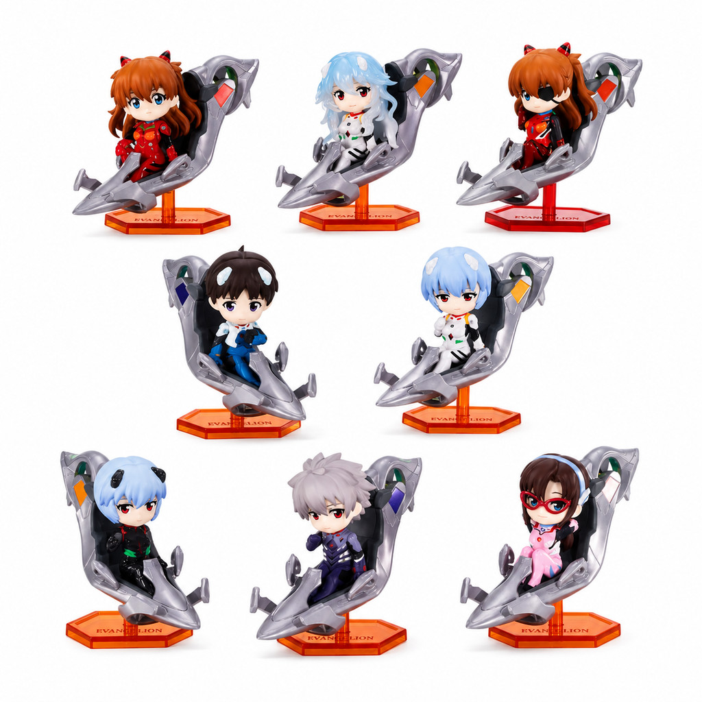 รีsonance GONG! Neon Genesis Evangelion Driver Series กล่องปริศนาฟิกเกอร์ EVA