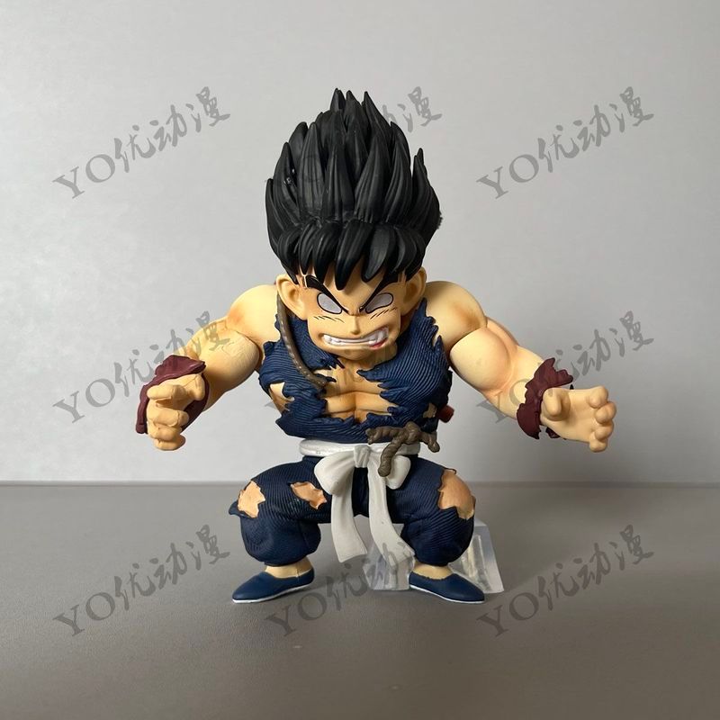Qizhu Series แปลงร่างเป็น Giant Ape Goku อะนิเมะโมเดลเครื่องประดับของขวัญ