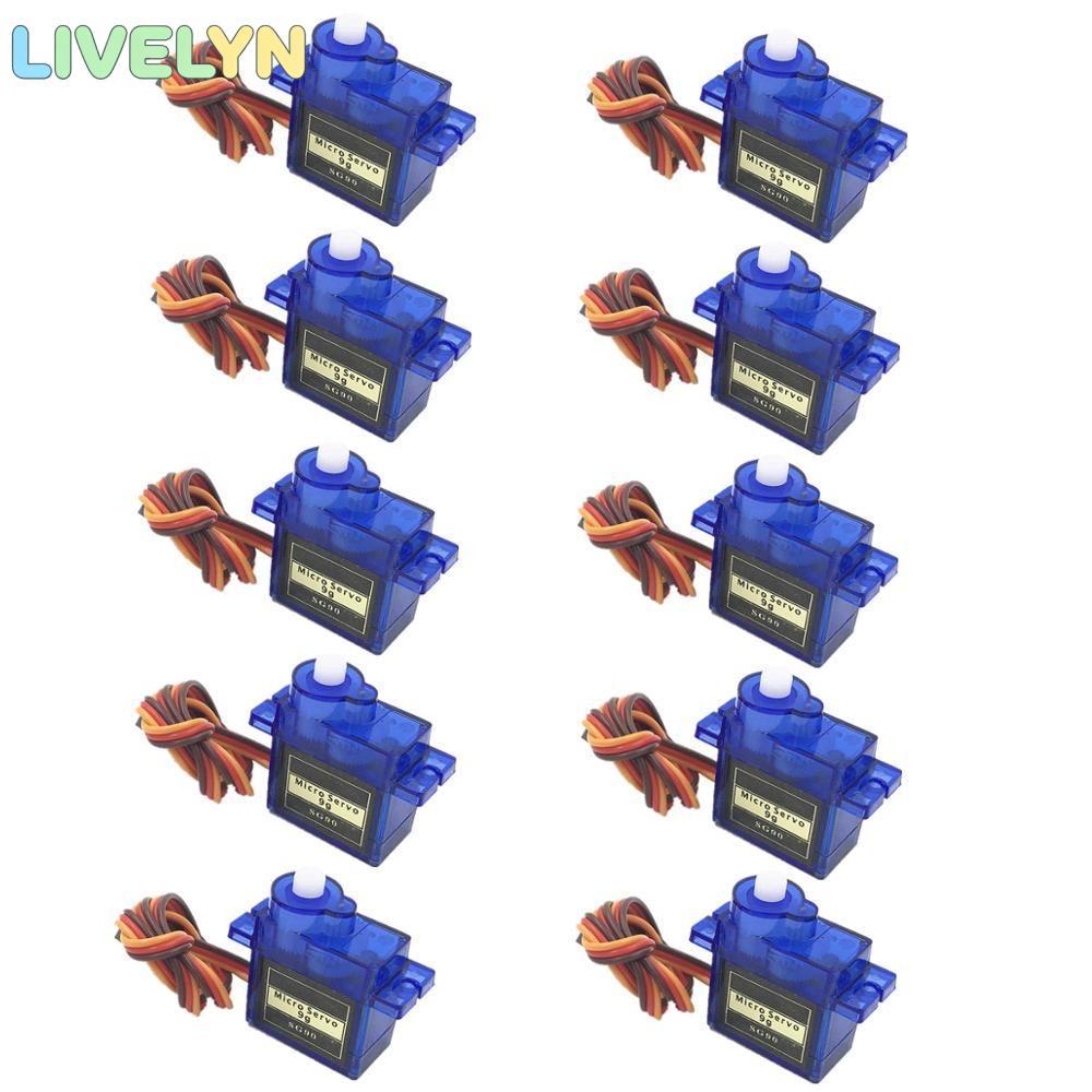 LIVELYN SG90 Servo Mini สําหรับ RC Robot Arm Helicopter Airplane Motor Micro Servo