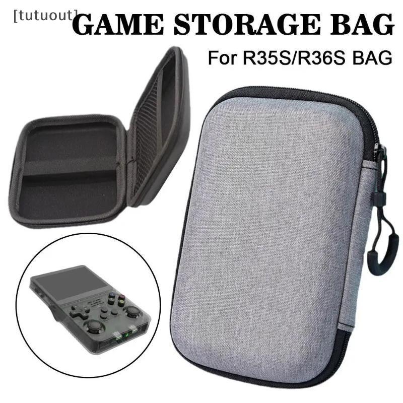 [tuout] เคสป้องกันสําหรับ R36S/R35S EVA Hard Game Storage Bag Protect Case เกมคอนโซลกล่องเก็บอุปกรณ์
