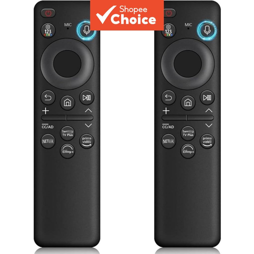 รีโมทสั่งการเสียงอัจฉริยะ BN59-01432A สําหรับทีวี Samsung Crystal UHD DU8000 Q60D Q7F OLED Neo QLED
