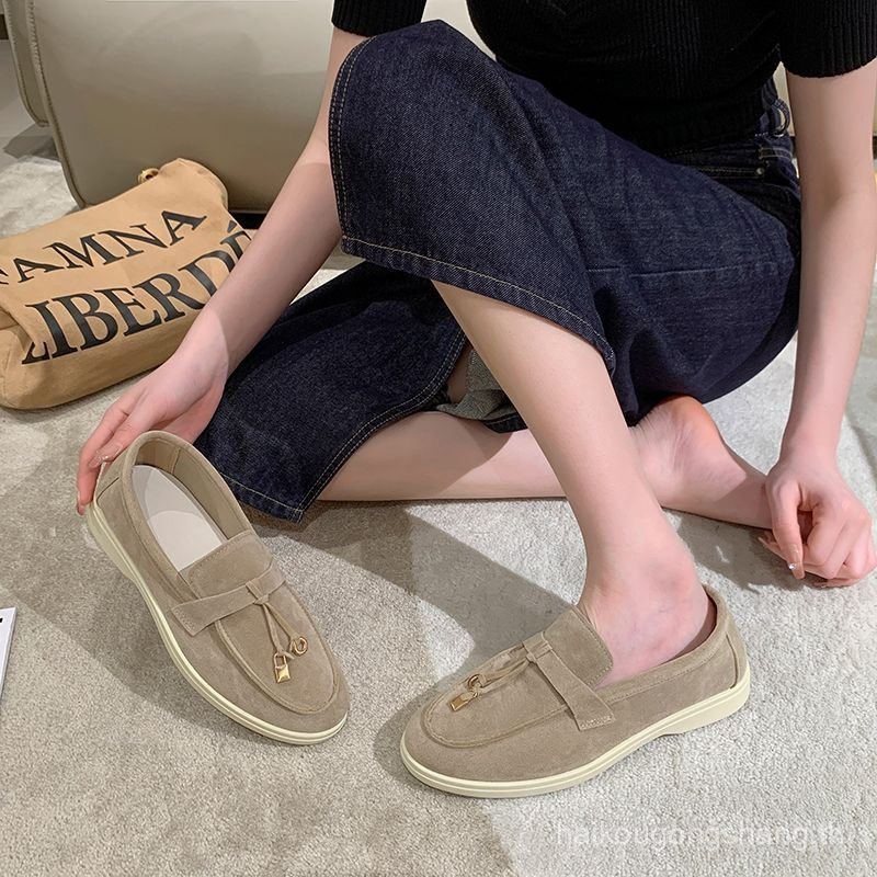 สไตล์ใหม่ [5608 คอลเลกชันคน] 35-43 ขนาดรองเท้าผู้หญิงขนาดใหญ่ 41-42 ฤดูใบไม้ผลิ Slip-On High-End Inf