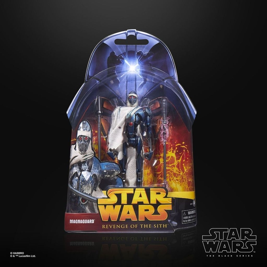 Hasbro Star Wars 20 ซม.Action Figure EP3 Wall Card Version Blue Taiwei Robot