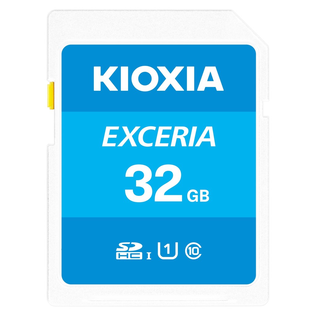 เมมโมรี่การ์ด SD KIOXIA 32GB 64GB 128GB 256GB EXCERIA / EXCERIA PLUS UHS-I U3 V30 ของแท้จากญี่ปุ่น