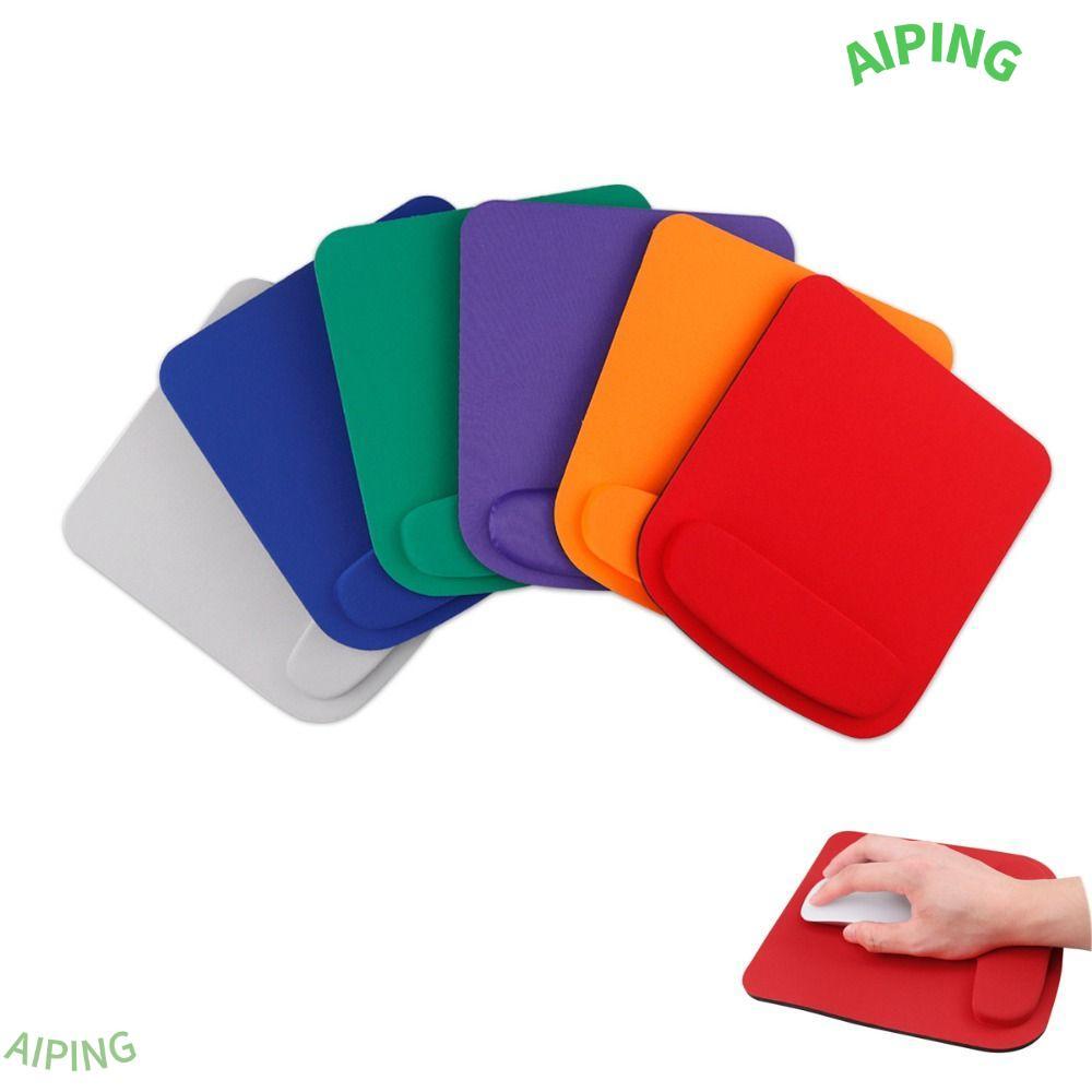 NG1ZX แผ่นรองเมาส์รองข้อมือ, ฟองน้ําหนา EVA Gaming Office Mousepad, อุปกรณ์สํานักงานสีทึบแผ่นรองเม้า