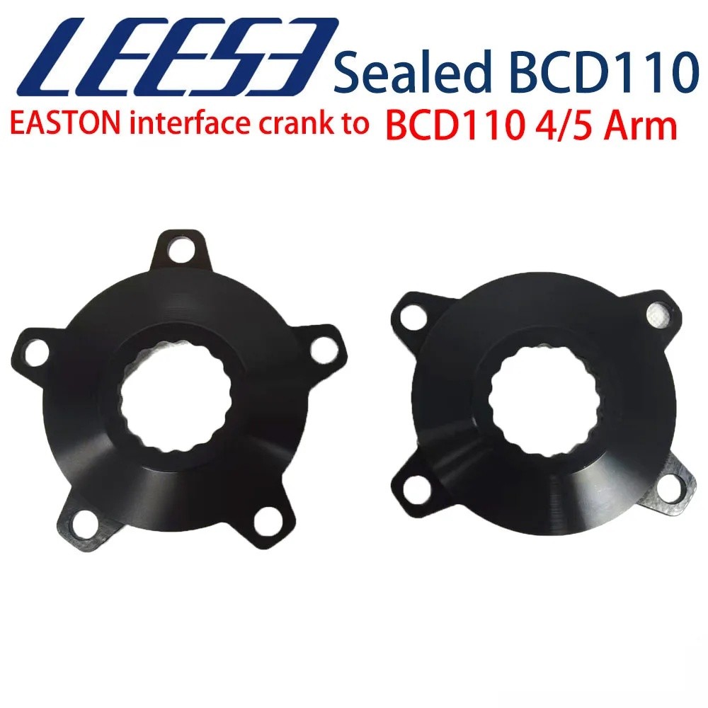 LESE 110BCD-5 สลักเกลียว Chainring Spider สําหรับ E-ASTON อินเทอร์เฟซ Crank อะแดปเตอร์จักรยาน,เดี่ยว